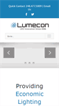 Mobile Screenshot of lumecon.com